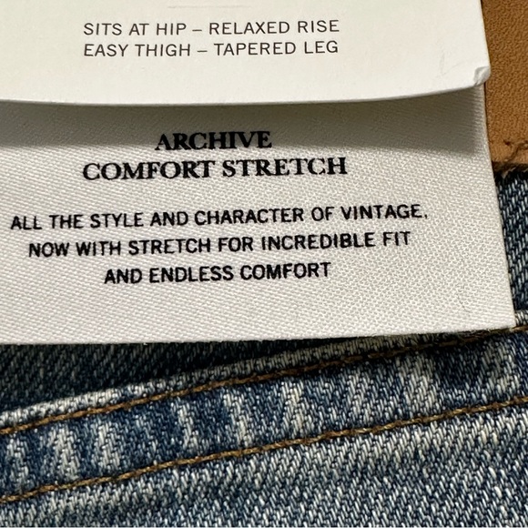 Citizens Of Humanity NWT The Matteo Relaxed Taper Archive Comfort Stretch 28 - Picture 14 of 15